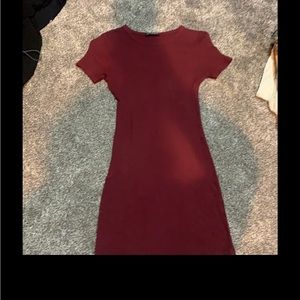 Maroon date night dress